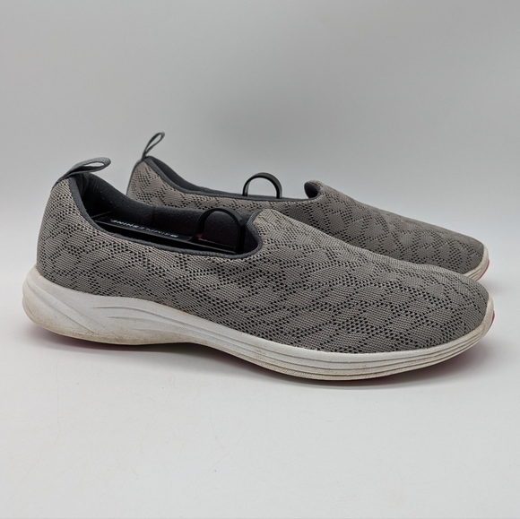 Vionic Hydra grey fabric slip on shoe 8.5 - Picture 1 of 9
